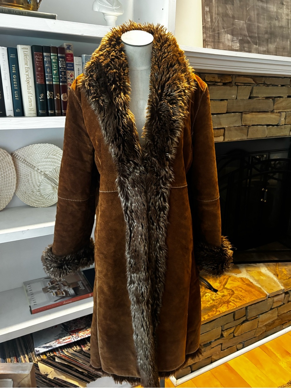 Vintage Marvin Richards Suede Penny Lane Coat